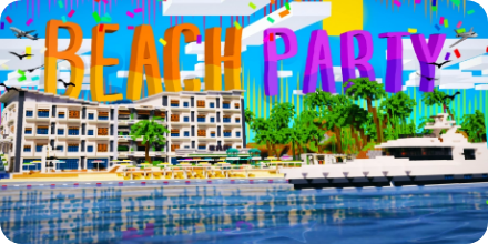 BEACH PARTY - Pixel Creations | Minecraft